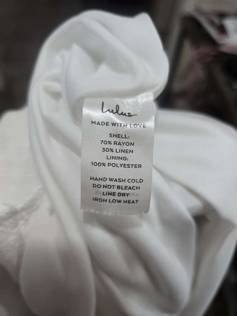 Lulu's White Button-Front Square Neck Mini Dress - Picture 7 of 9